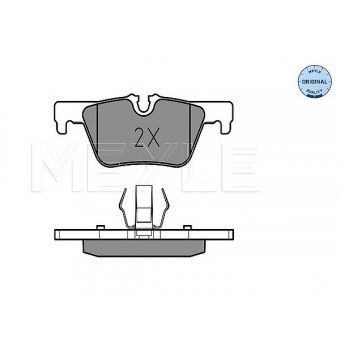 Fren Balatası F20+LCI F22+LCI F30+LCI F34+LCI F32+LCI F36+LCI Arka 114>125i/d; 316>330i/d